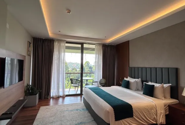 best infinity swimming pool resort in Wayanad